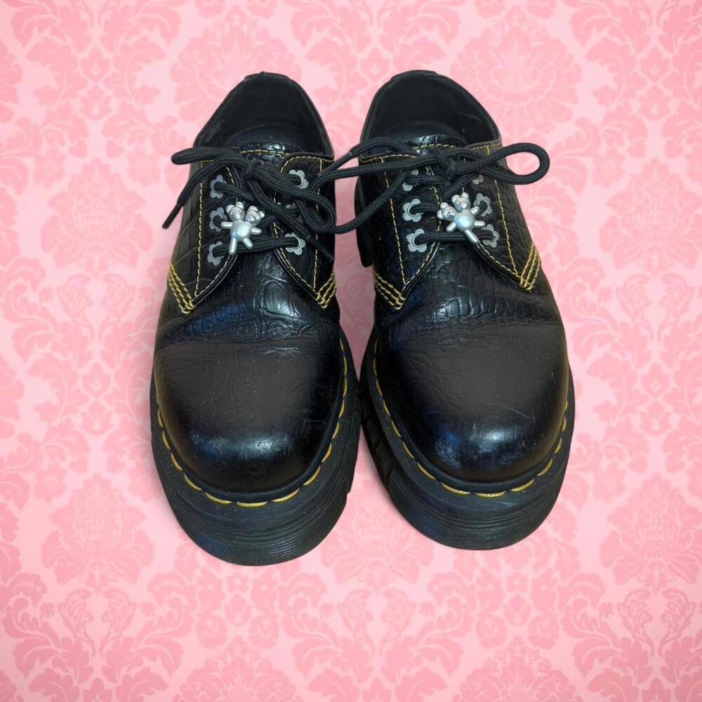 DR. MARTENS x HEAVEN BY MARC JACOBS AUDRICK PLATFORM SHOES 🖤✨